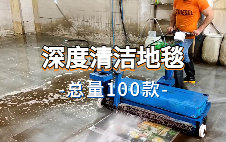 【100款】深度清洁地毯解压视频素材-零八素材网