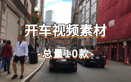 【10款】开车视频素材-零八素材网